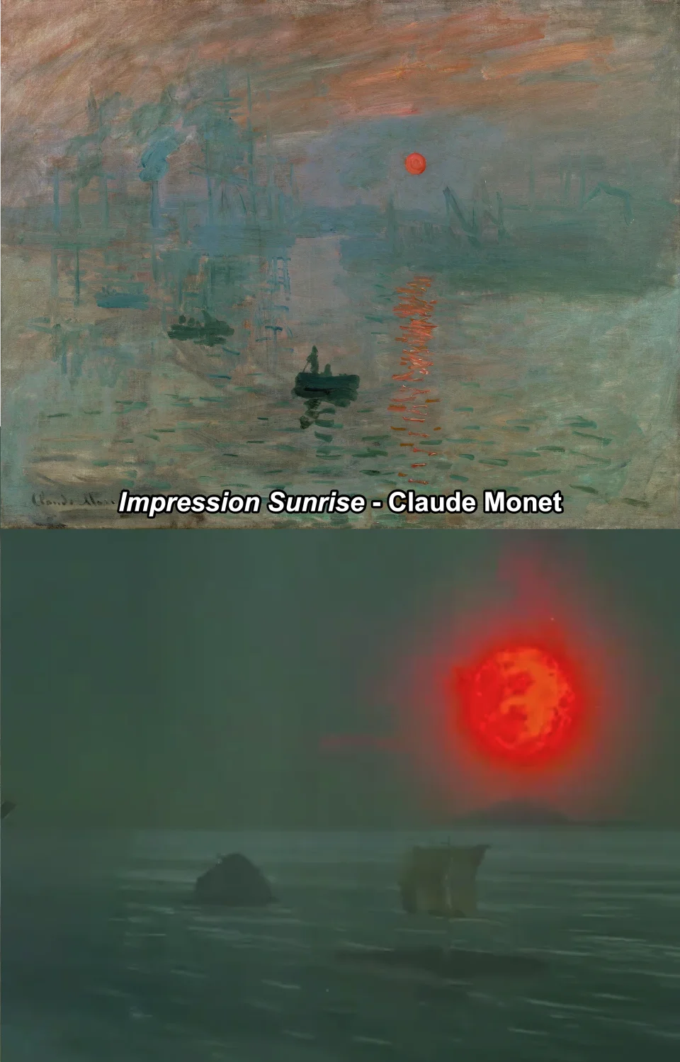 Impression Sunrise - Claude Monet