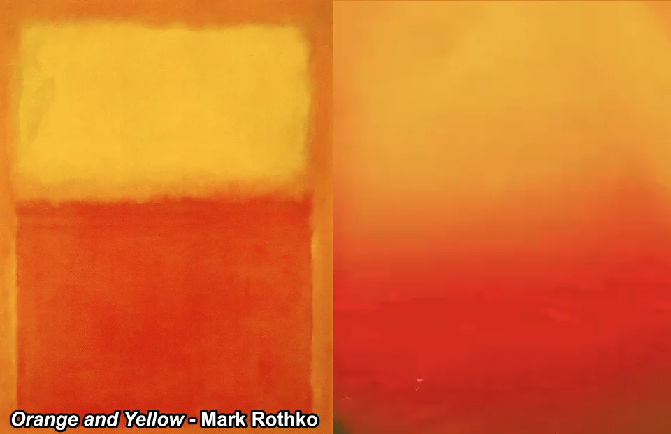Orange and Yellow - Mark Rothko