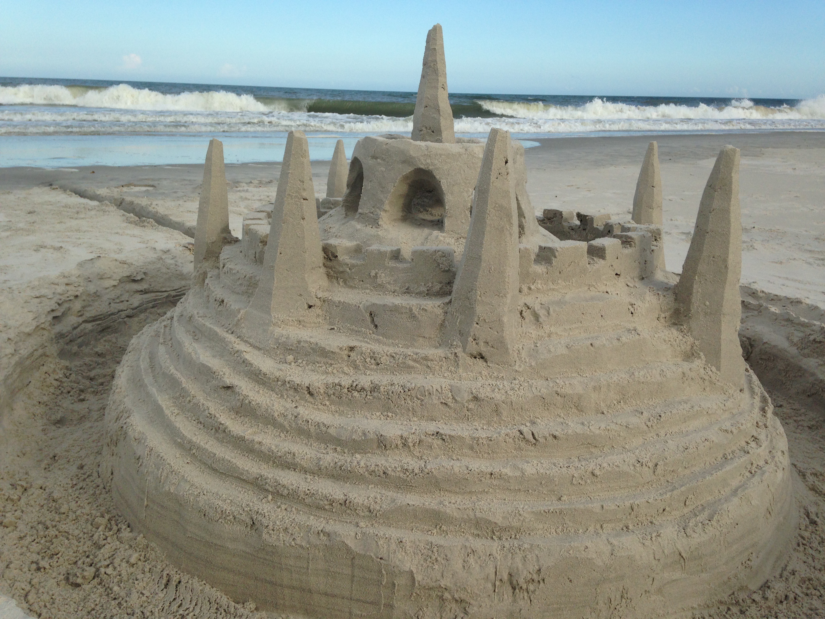 Sandcastle - Back view